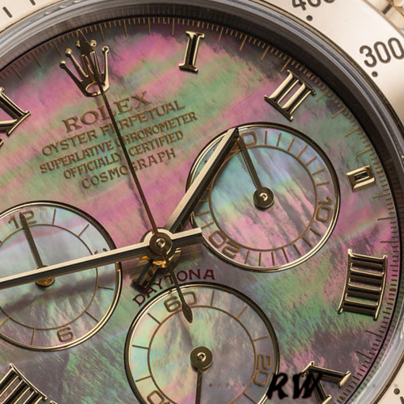 Rolex Daytona 116523 Stainless steel Black MOP Dial 40mm Mens Replica Watch