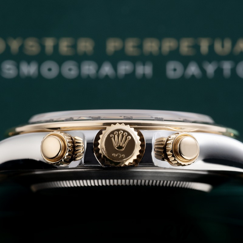 Rolex Daytona 116523 White Arabic Panda Dial 40mm Mens Replica Watch