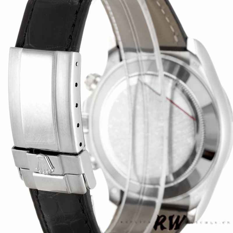 Rolex Daytona 116519 White Gold Black Dial 40mm Mens Replica Watch