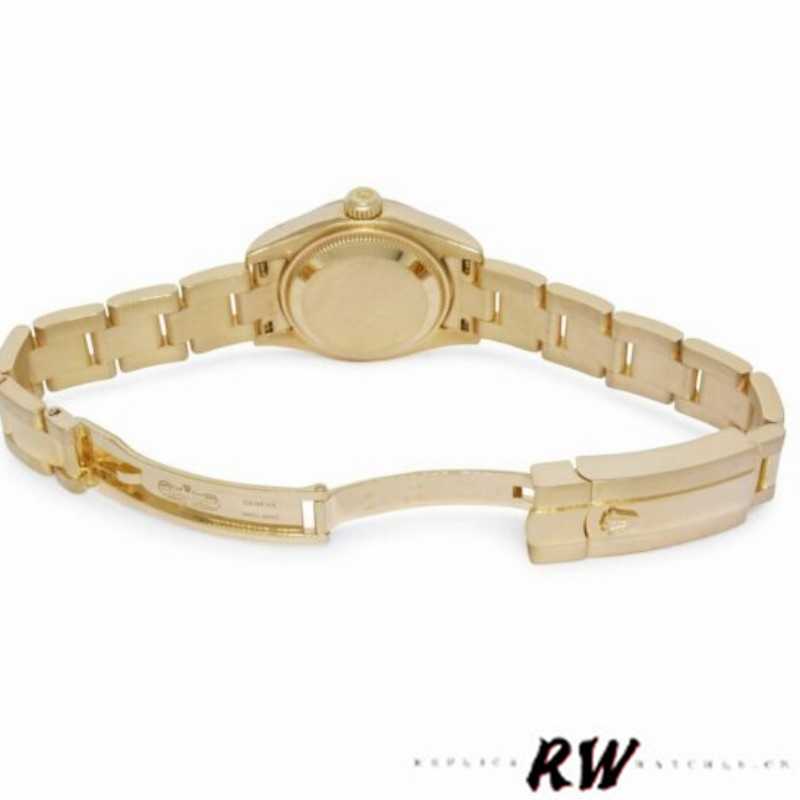 Rolex Datejust 179168 Smooth Domed Champagne Roman Dial 26MM Lady Replica Watch