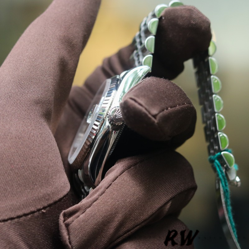 Rolex Datejust 116234-0084 Silver Diamond Dial 36mm Unisex Replica Watch