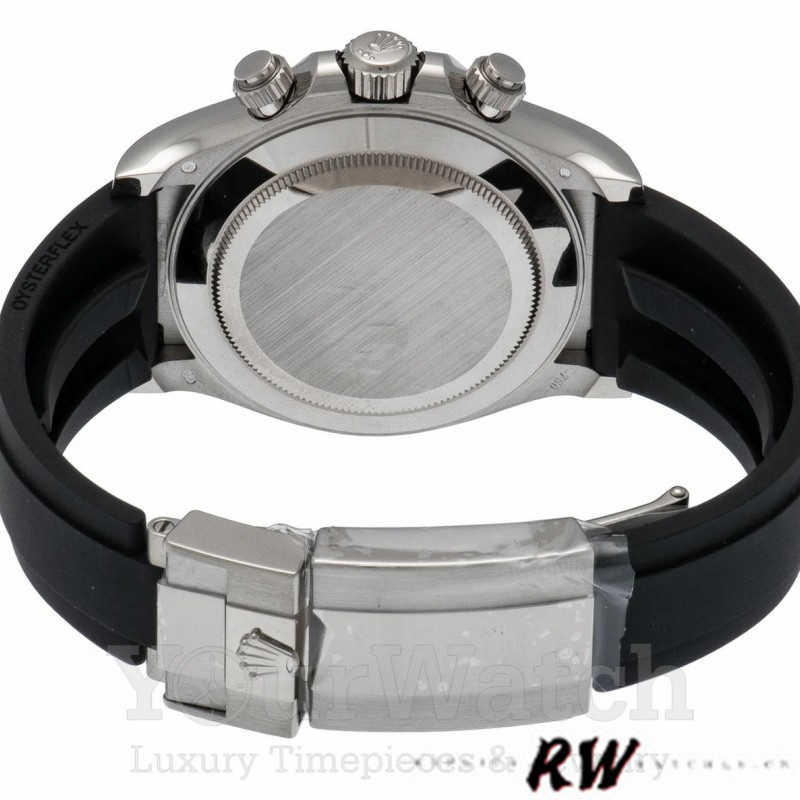 Rolex Daytona 116519 Black Dial Black Rubber strap 40mm Mens Replica Watch