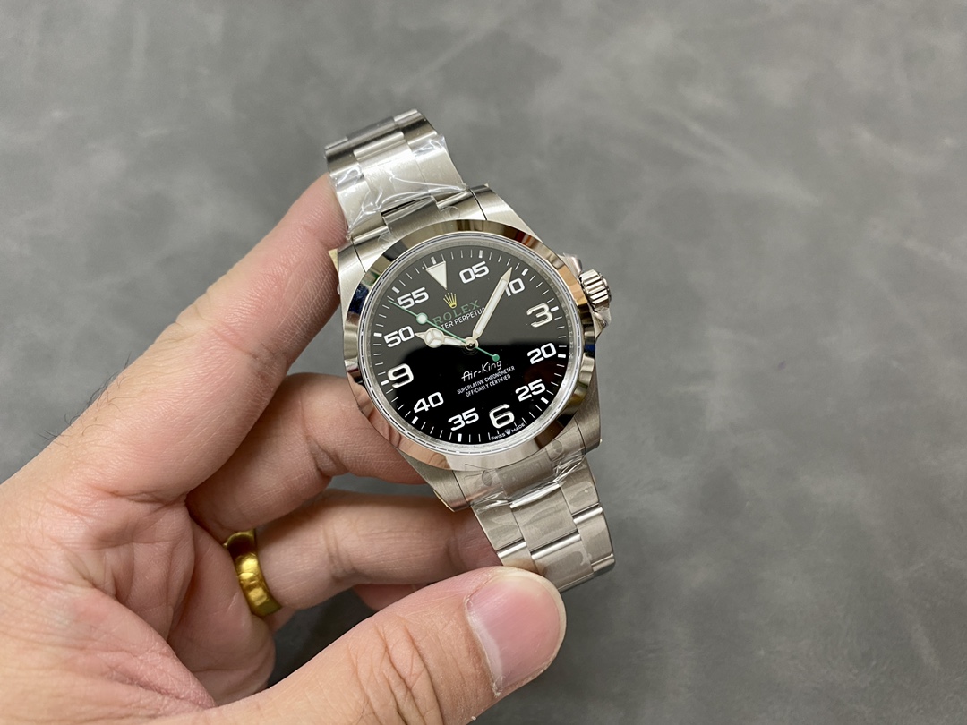 Rolex Air King 126900 0001 Oyster Stainless Steel 40mm Mens Replica Watch