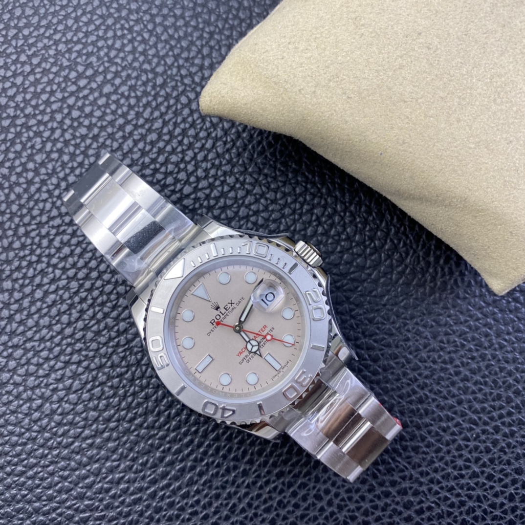 Rolex Yacht-Master 116622 Stainless Steel platinum Dial 40mm Mens Replica Watch