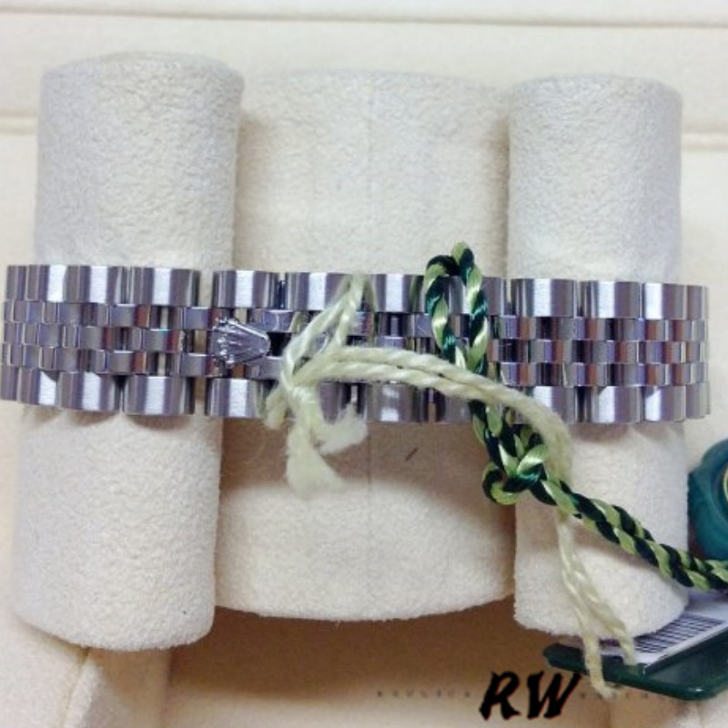 Rolex Datejust 179174 White Diamond Dial Fluted Bezel 26MM Lady Replica Watch