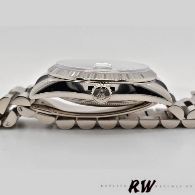 Rolex Day-Date 118239 Jubilee Silver Dial 36mm Unisex Replica Watch