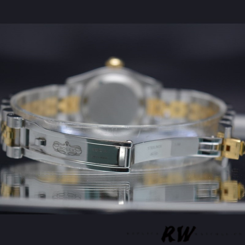 Rolex Datejust 179173 White MOP Dial Fluted Bezel 26MM Lady Replica Watch