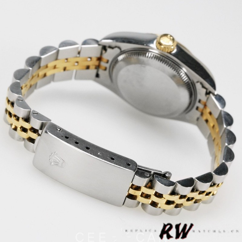 Rolex Datejust 179173 Decorated Mother Of Pearl Champagne Dial 26MM Lady Replica Watch