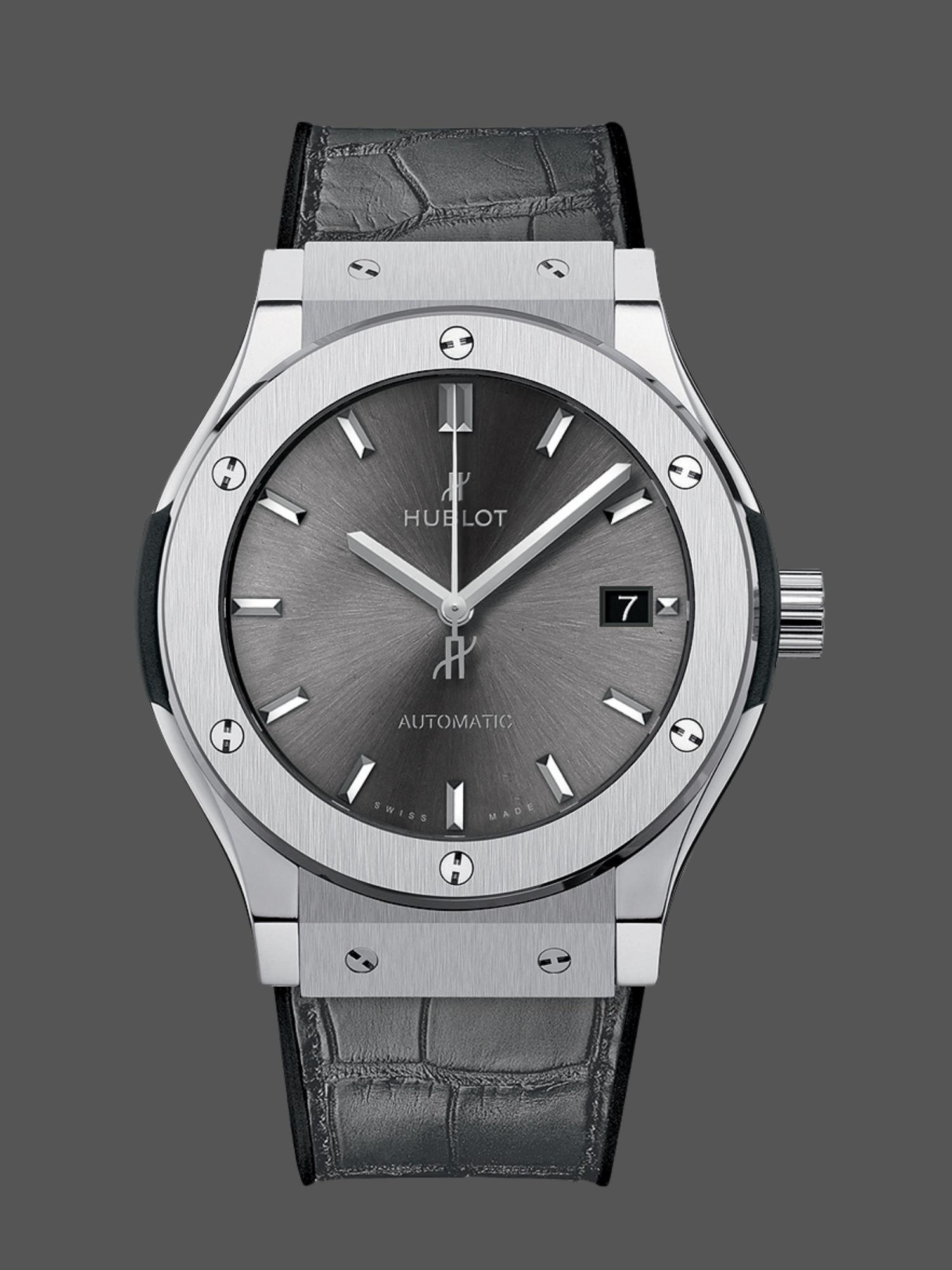 Hublot Classic Fusion 511.NX.7071.LR 45MM Grey Dial Mens