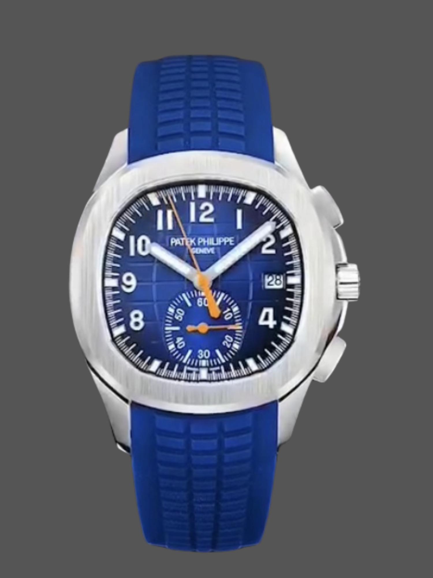 Replica Patek Philippe Aquanaut Blue 5968A 001 42mm Mens Watch