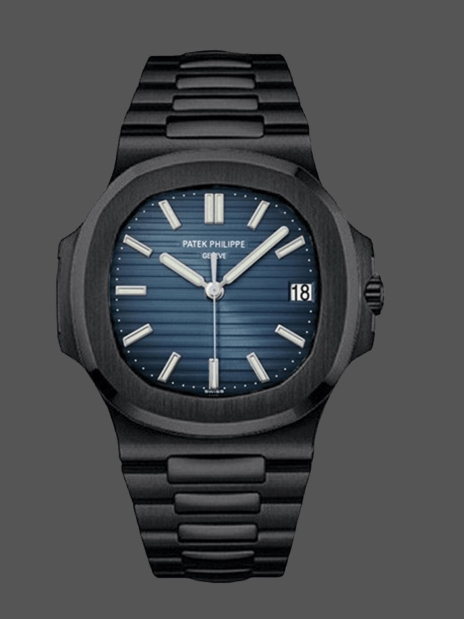 Replica Patek Philippe Nautilus Blue Dial 5711 40MM Mens Watch