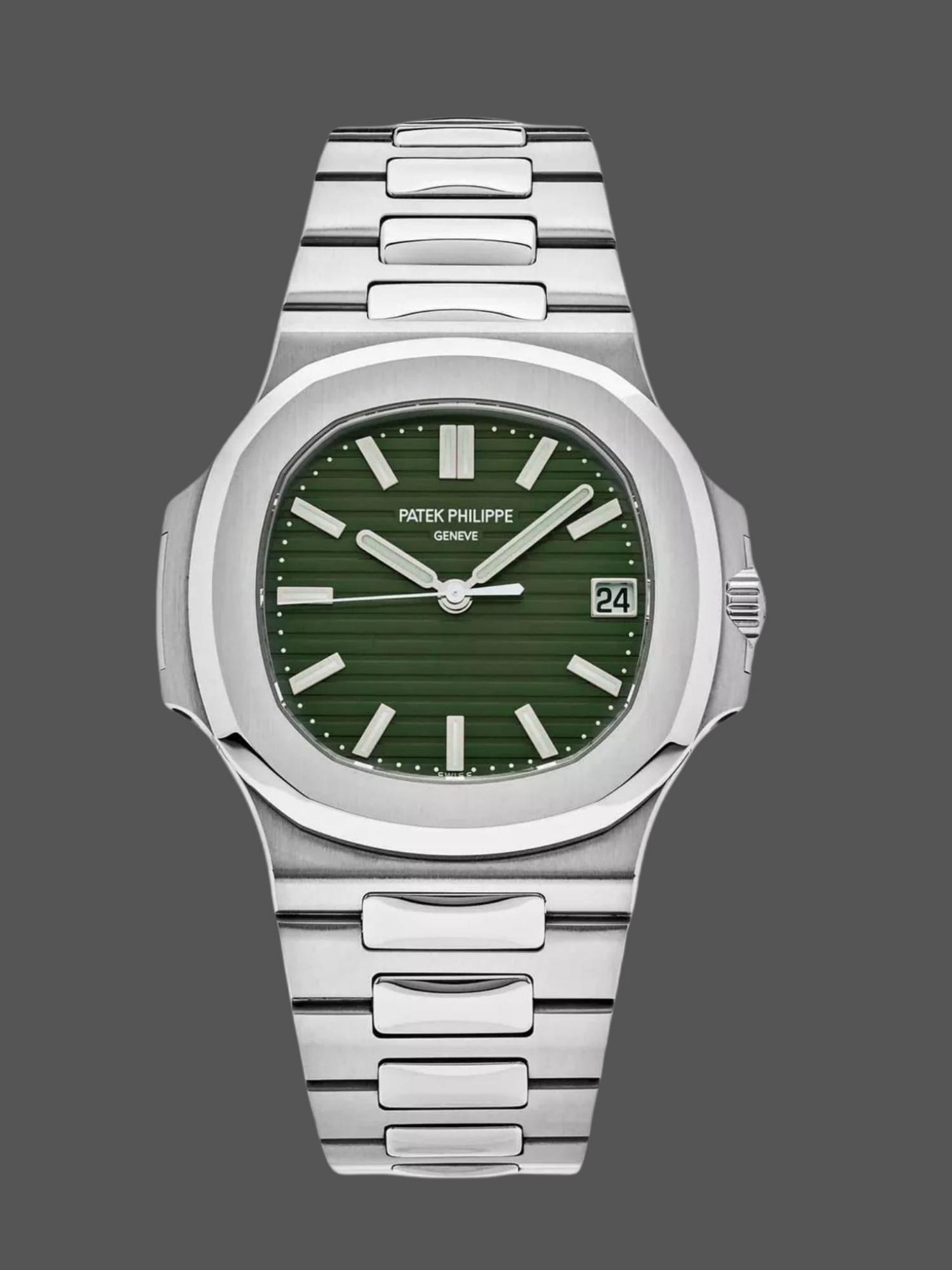 Replica Patek Philippe Nautilus 5711 1A Green Dial 40mm Mens Watch
