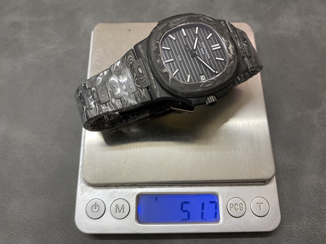 Patek Philippe Nautilus Carbon Fiber Case Black Dial 5711 40MM Watch