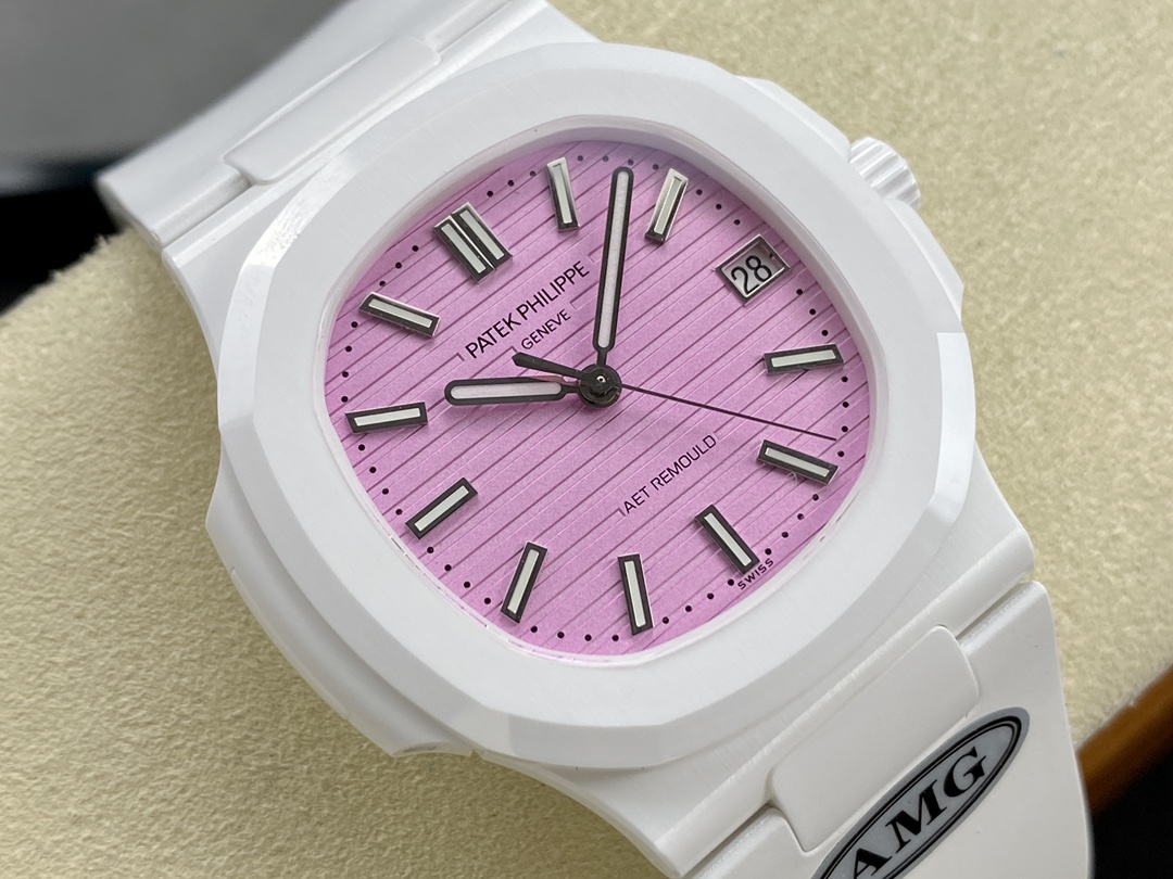 Patek Philippe Nautilus Pink Dial 5711 40MM Watch