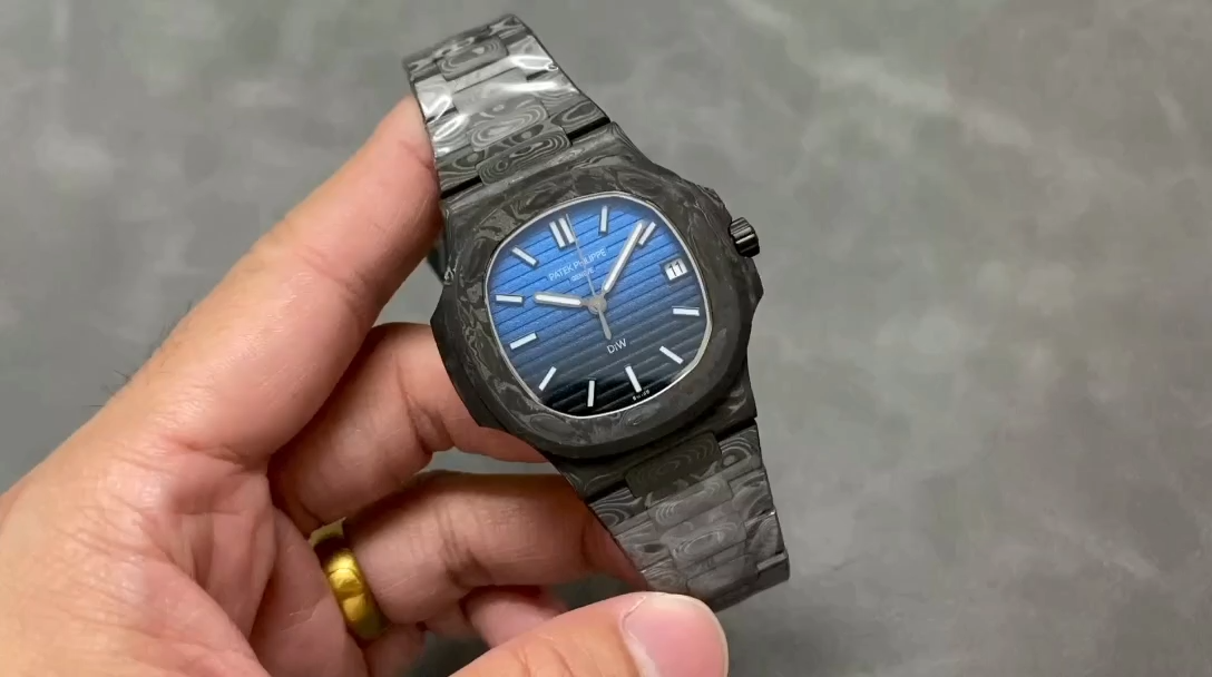 Patek Philippe Nautilus Carbon Fiber Case Blue Dial 5711 40MM Watch