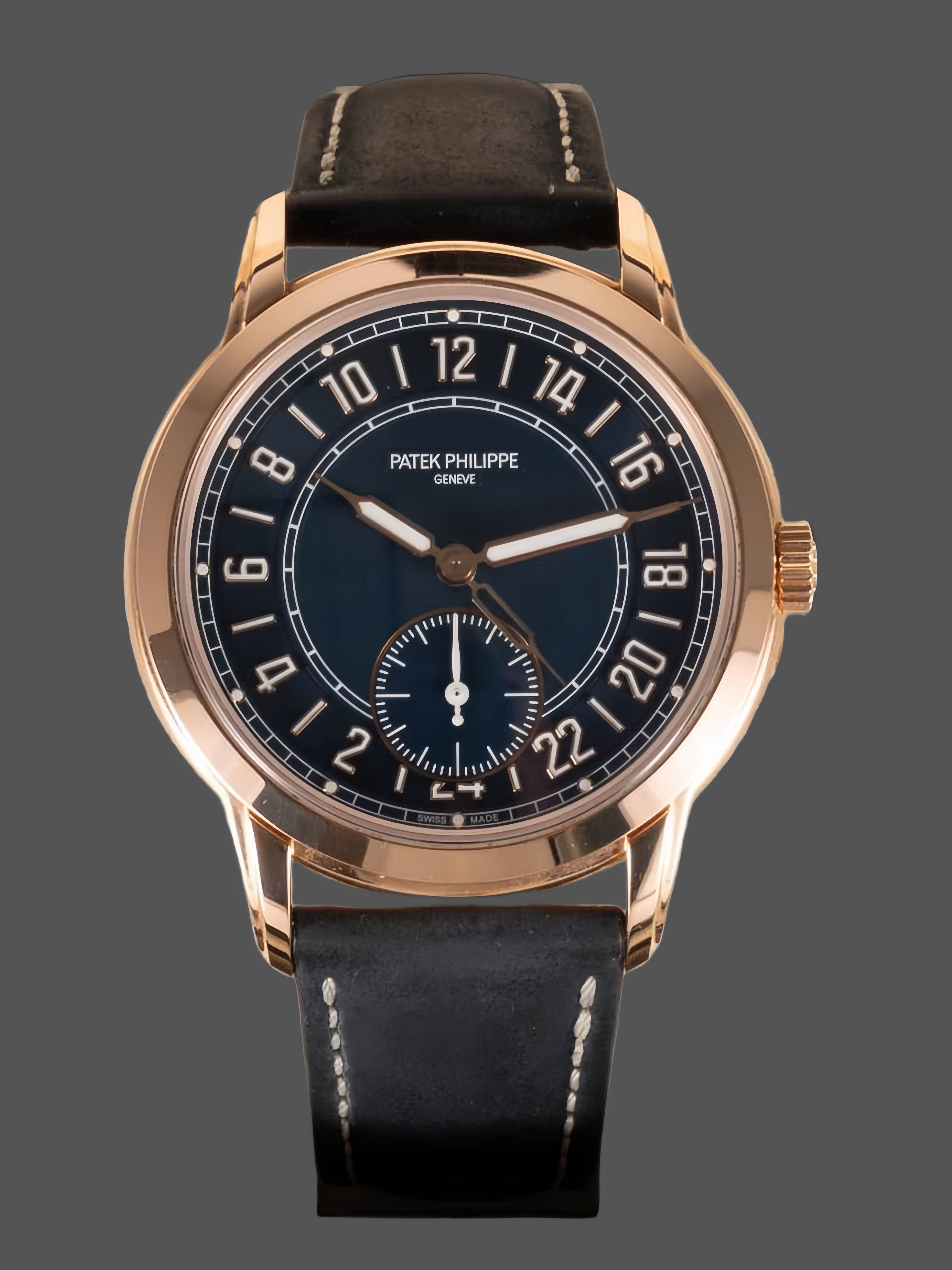 Patek Philippe Complications Rose Gold Blue 5224R 001 42mm Replica