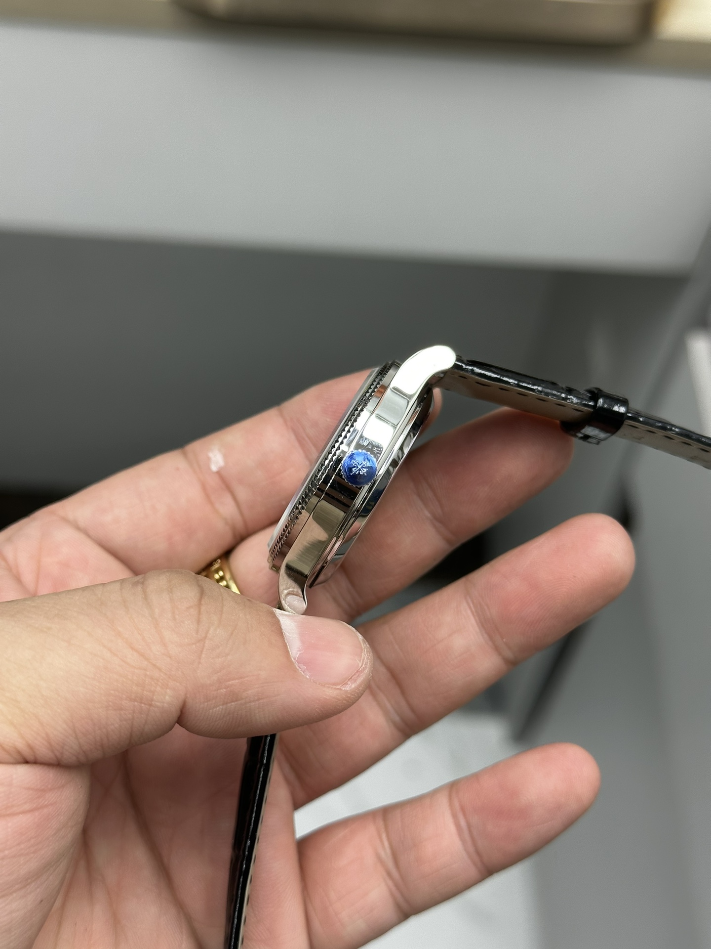 Patek Philippe Calatrava White Gold 6119G 001 Replica Watch