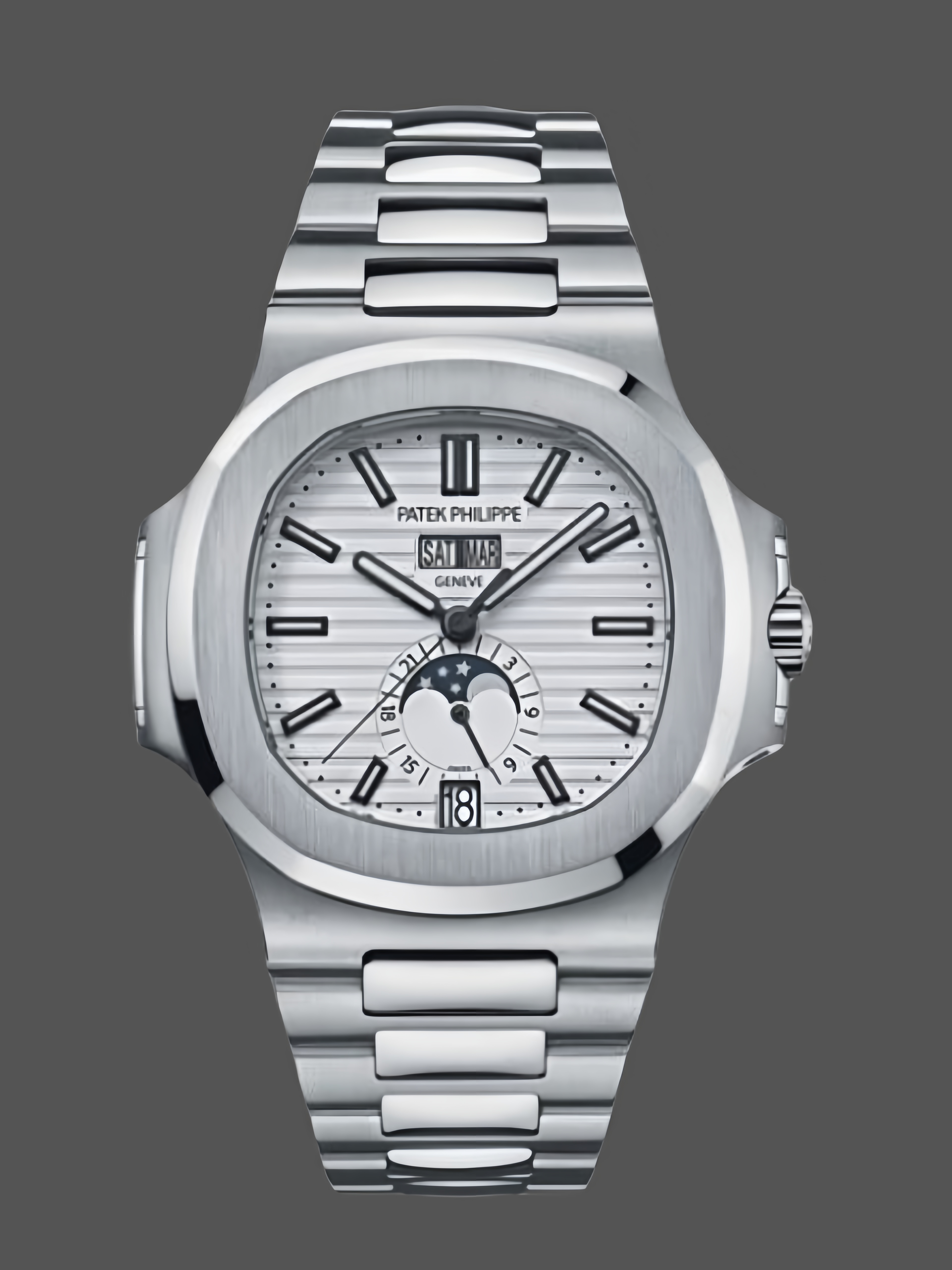 Patek Philippe Nautilus Annual Calendar White Dial 5726 1A 010