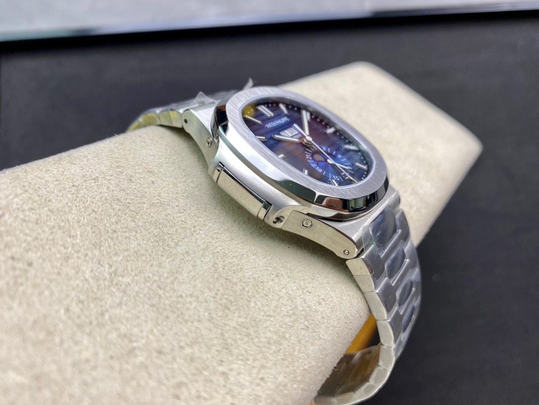 Patek Philippe Nautilus 5726 1A 001 40.5mm Stainless Steel Blue Dial Watch