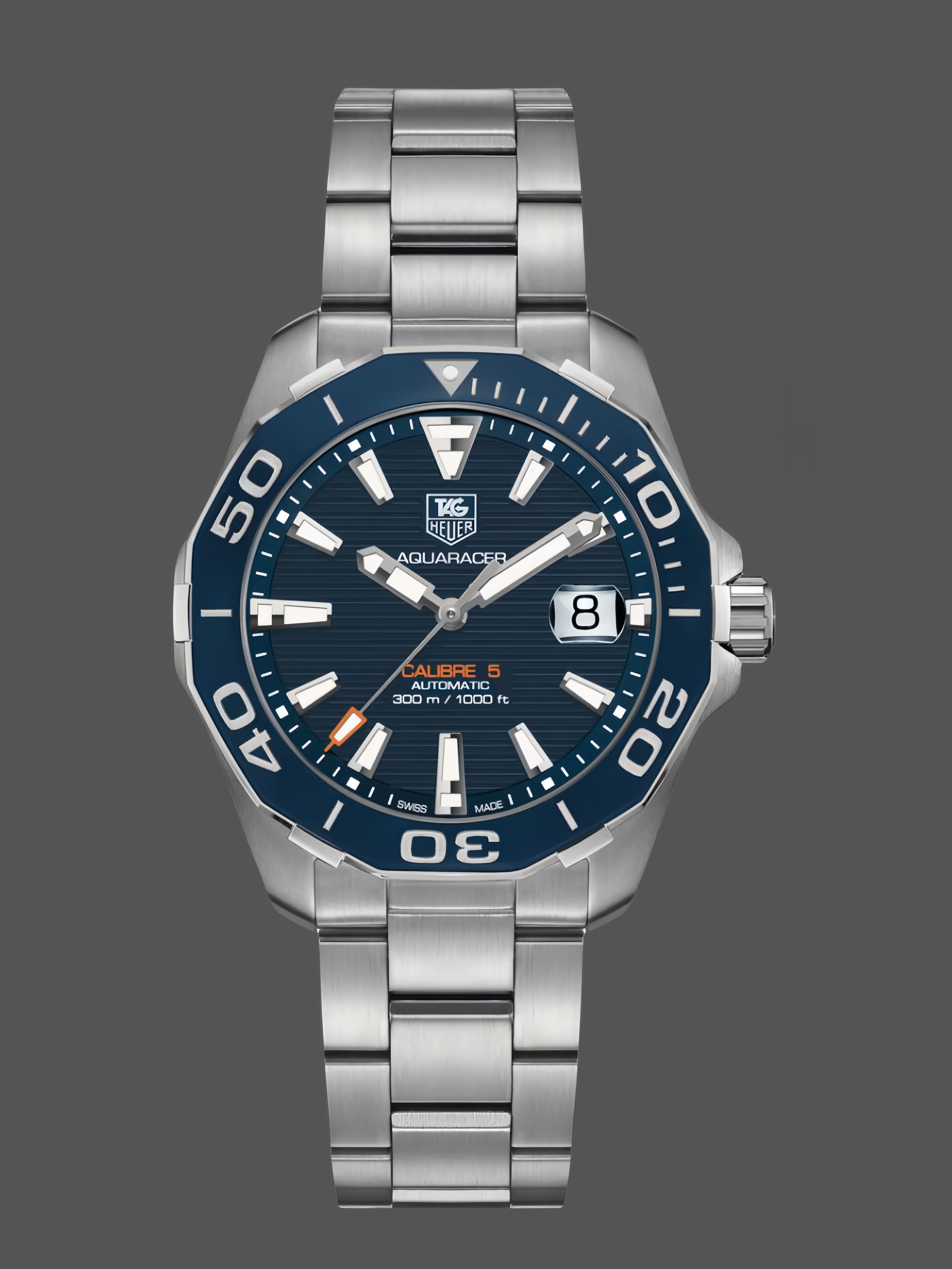 Tag Heuer Aquaracer Chronograph Blue Dial WAY211C.BA0928 41mm