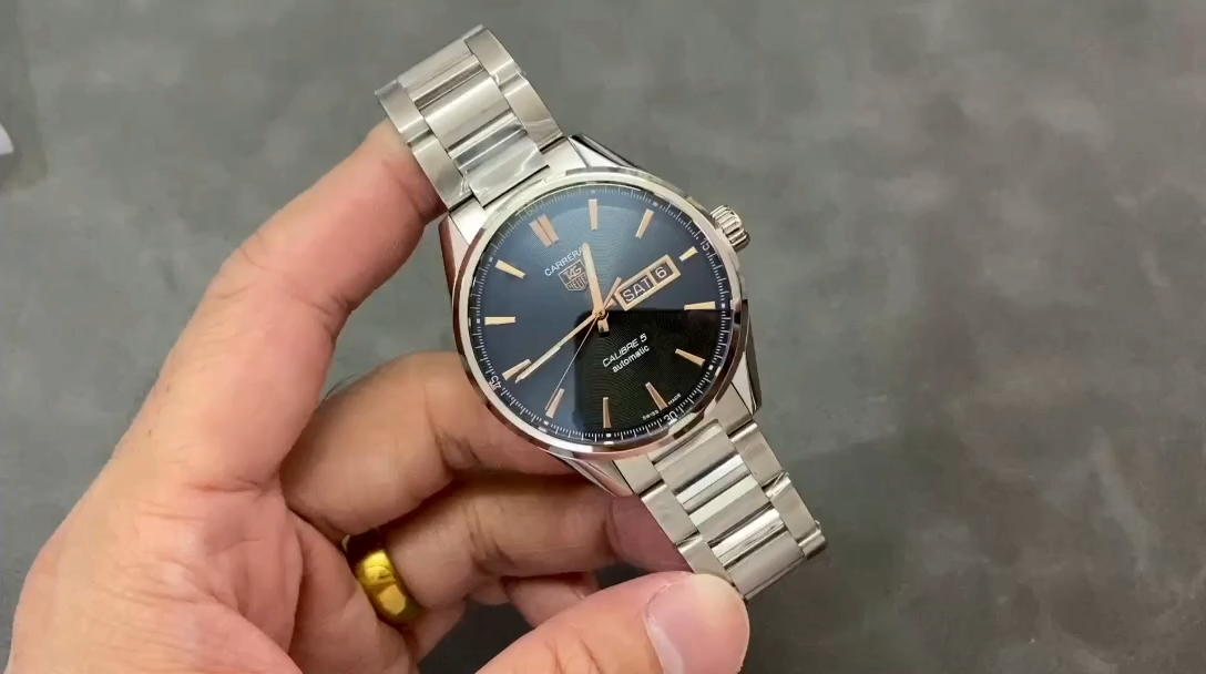 Tag Heuer Carrera Calibre 5 Black Dial WAR201C.BA0723 41mm