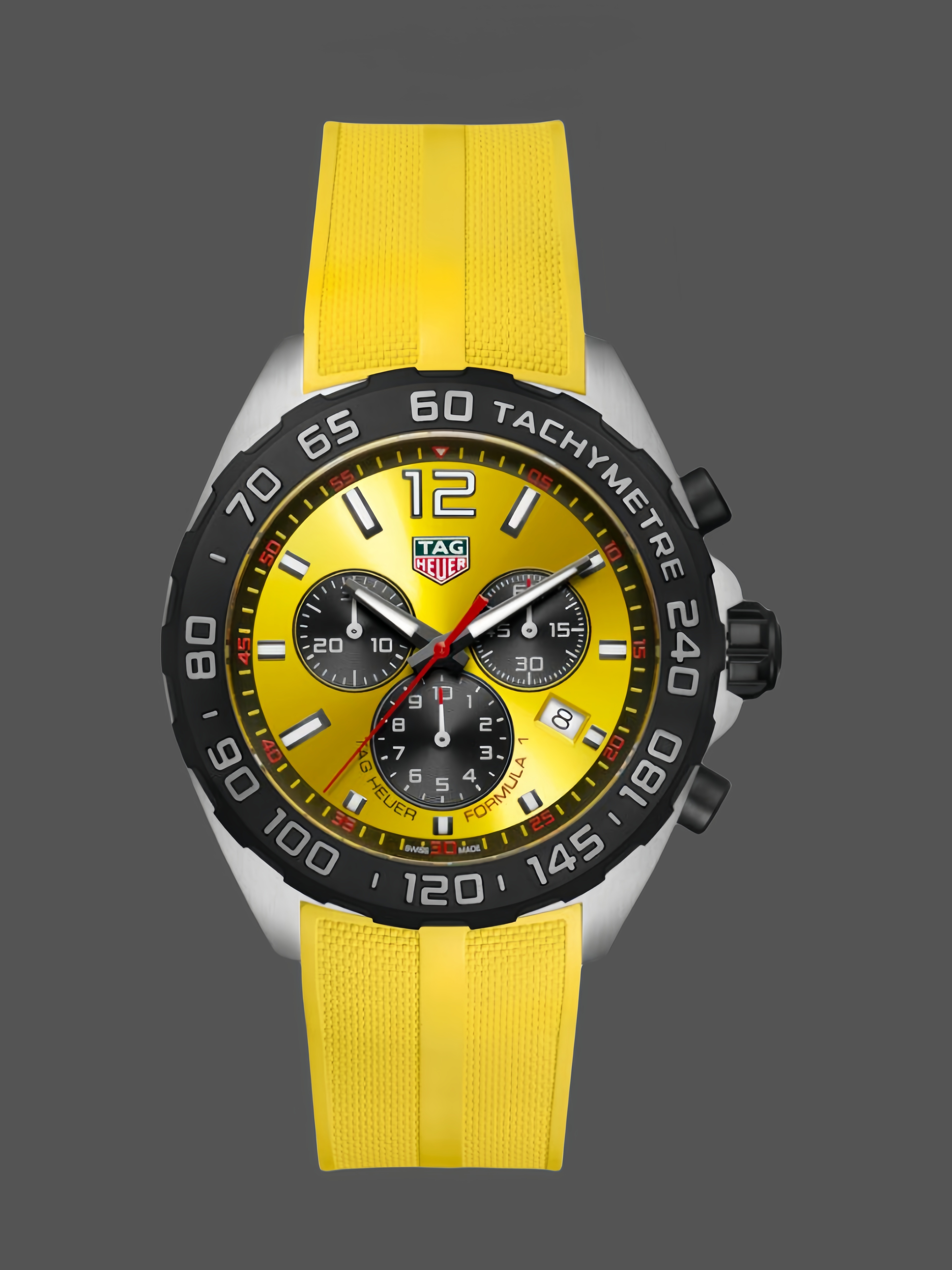 TAG Heuer Formula 1 Chronograph Yellow Dial CAZ101AM.FT8054 Quartz