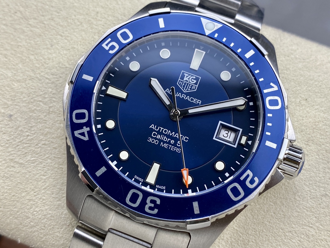 Tag Heuer Aquaracer Calibre 5 Blue Dial WAN2111.BA0822 Replica Watch