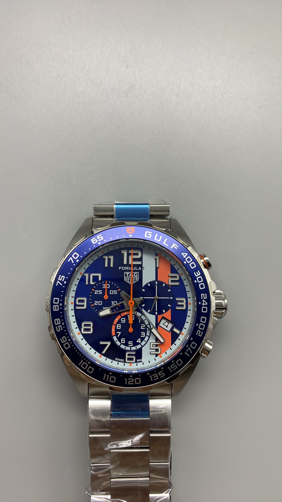 Tag Heuer Formula 1 x Gulf Chronograph CAZ101AT.BA0842 Quartz 43mm