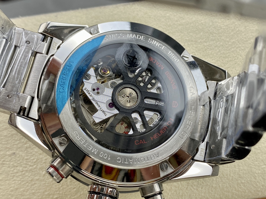 TAG Heuer Carrera Heuer 01 Black Automatic CAR2A1W.BA0703 43mm