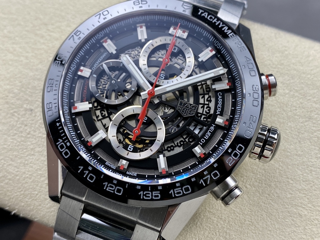 TAG Heuer Carrera Heuer 01 Black Automatic CAR2A1W.BA0703 43mm