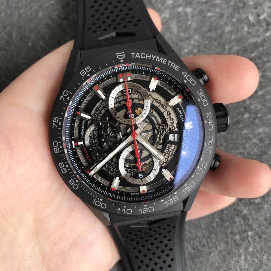 Tag Heuer Carrera Calibre 16 Automatic CV2A1U.BA0738 43mm Mens Watch