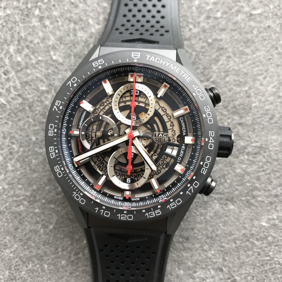 Tag Heuer Carrera Calibre 16 Automatic CV2A1U.BA0738 43mm Mens Watch