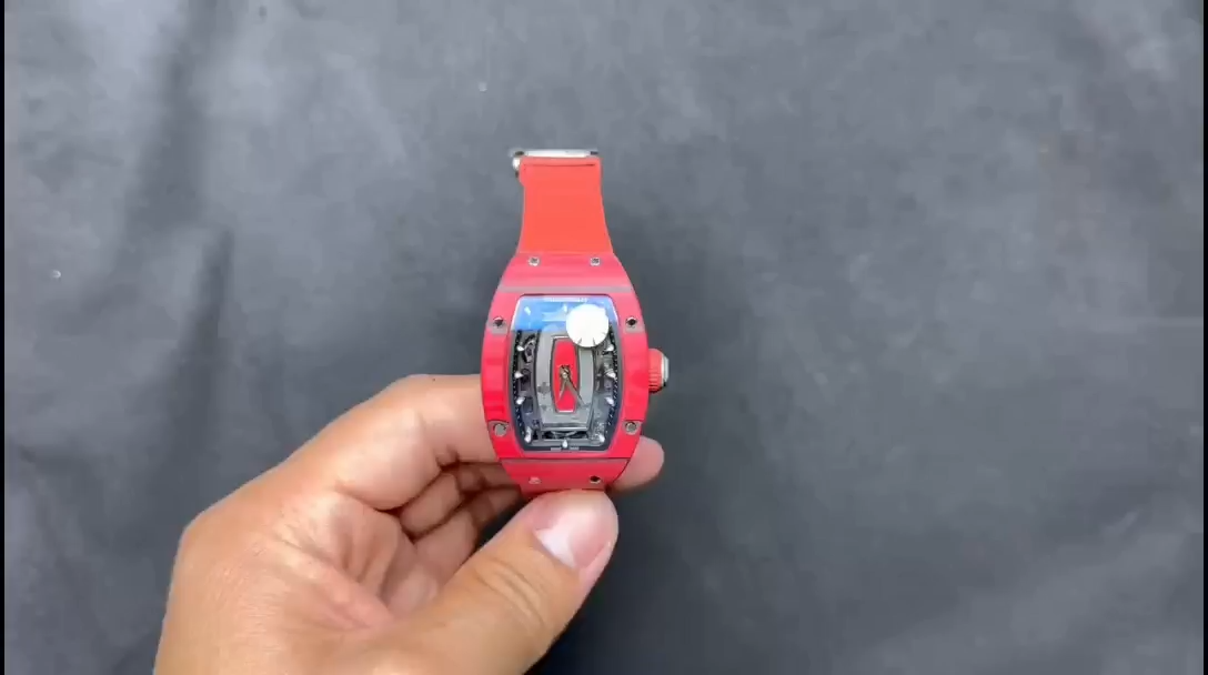 Richard Mille RM07-01 Automatic Racing Red Carbon Limited Edition 46mm Ladies Watch