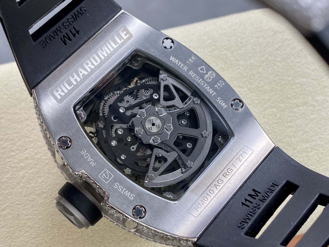 Richard Mille White Gold Diamond Set RM 010