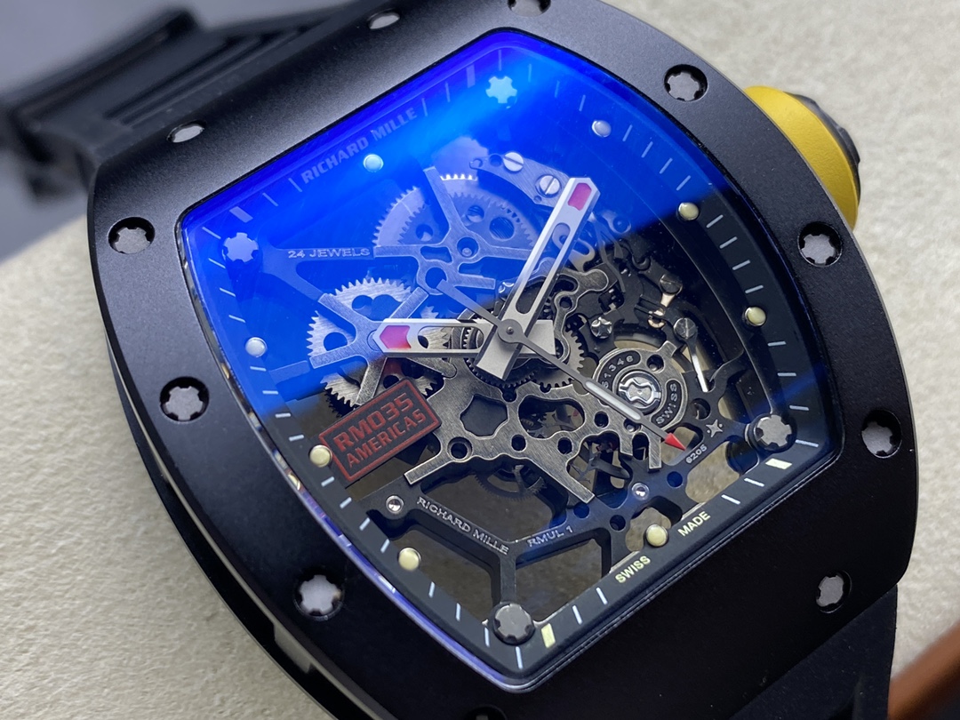 Richard Mille RM 035 Rafa Americas Edition Black Ceramic Watch