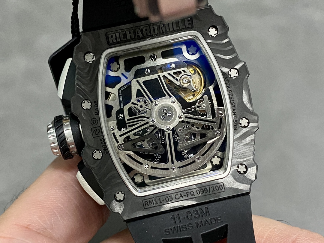 Richard Mille RM11-03 Carbon Automatic Flyback Chronograph Black