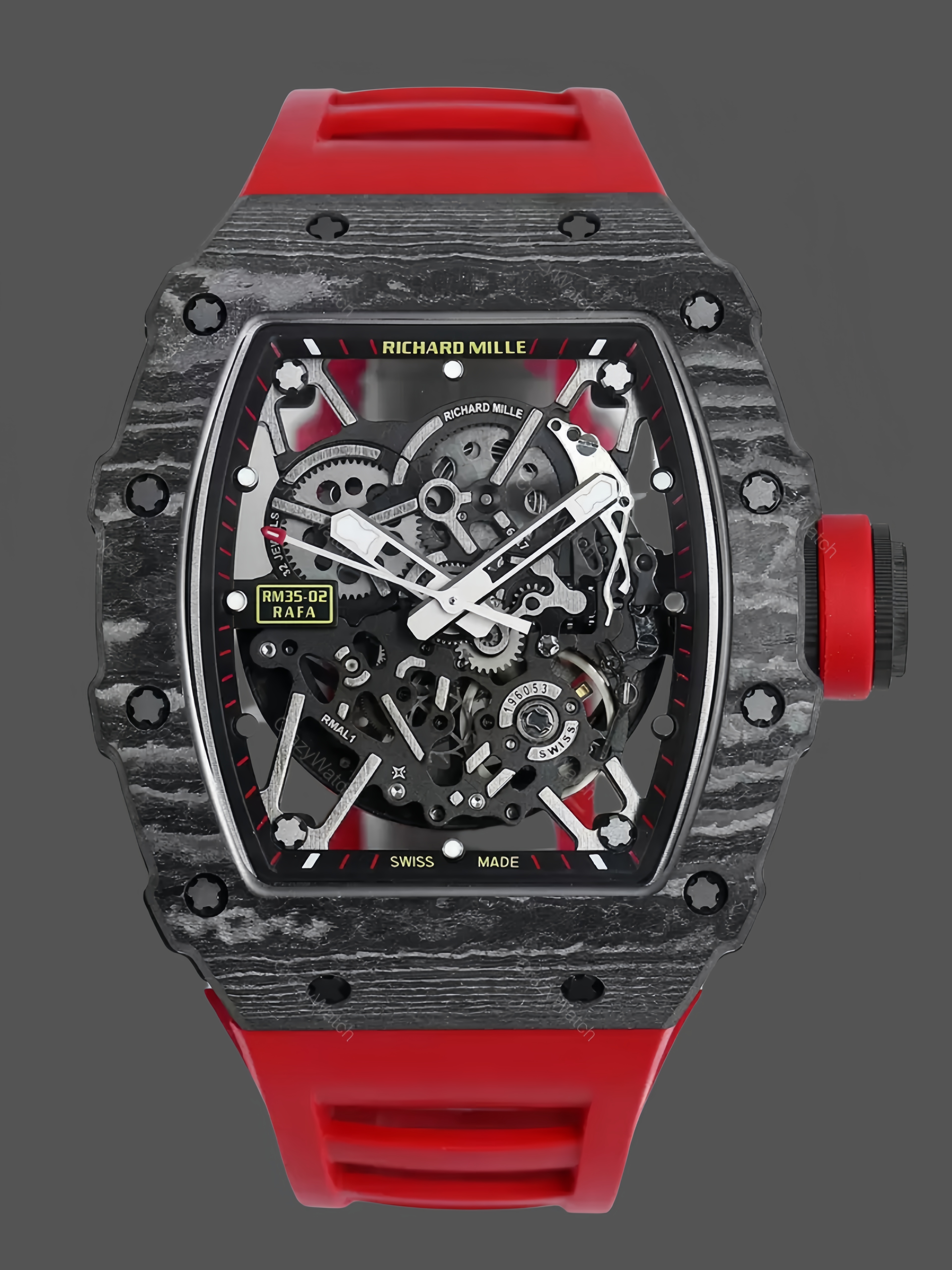 Richard Mille Black Carbon NTPT Automatic Rafael Nadal RM35-02