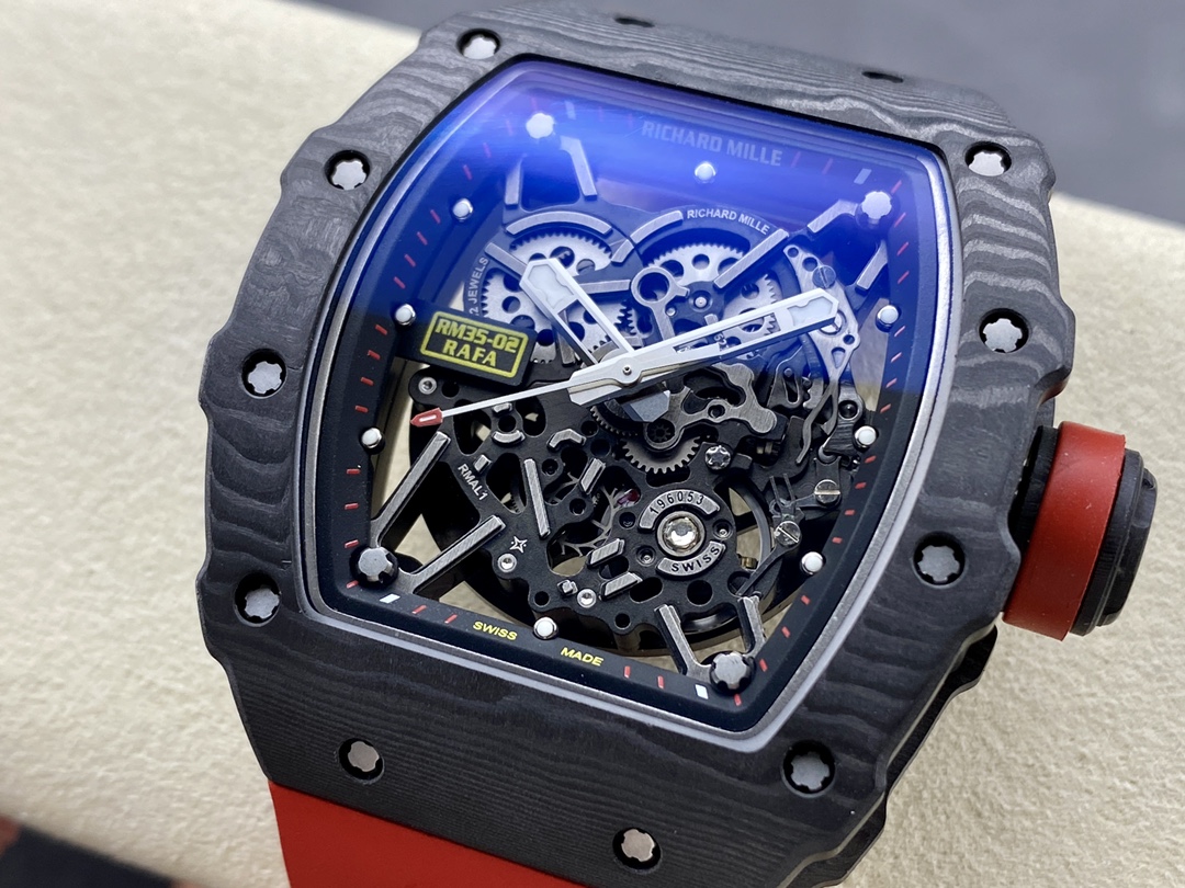 Richard Mille Black Carbon NTPT Automatic Rafael Nadal RM35-02