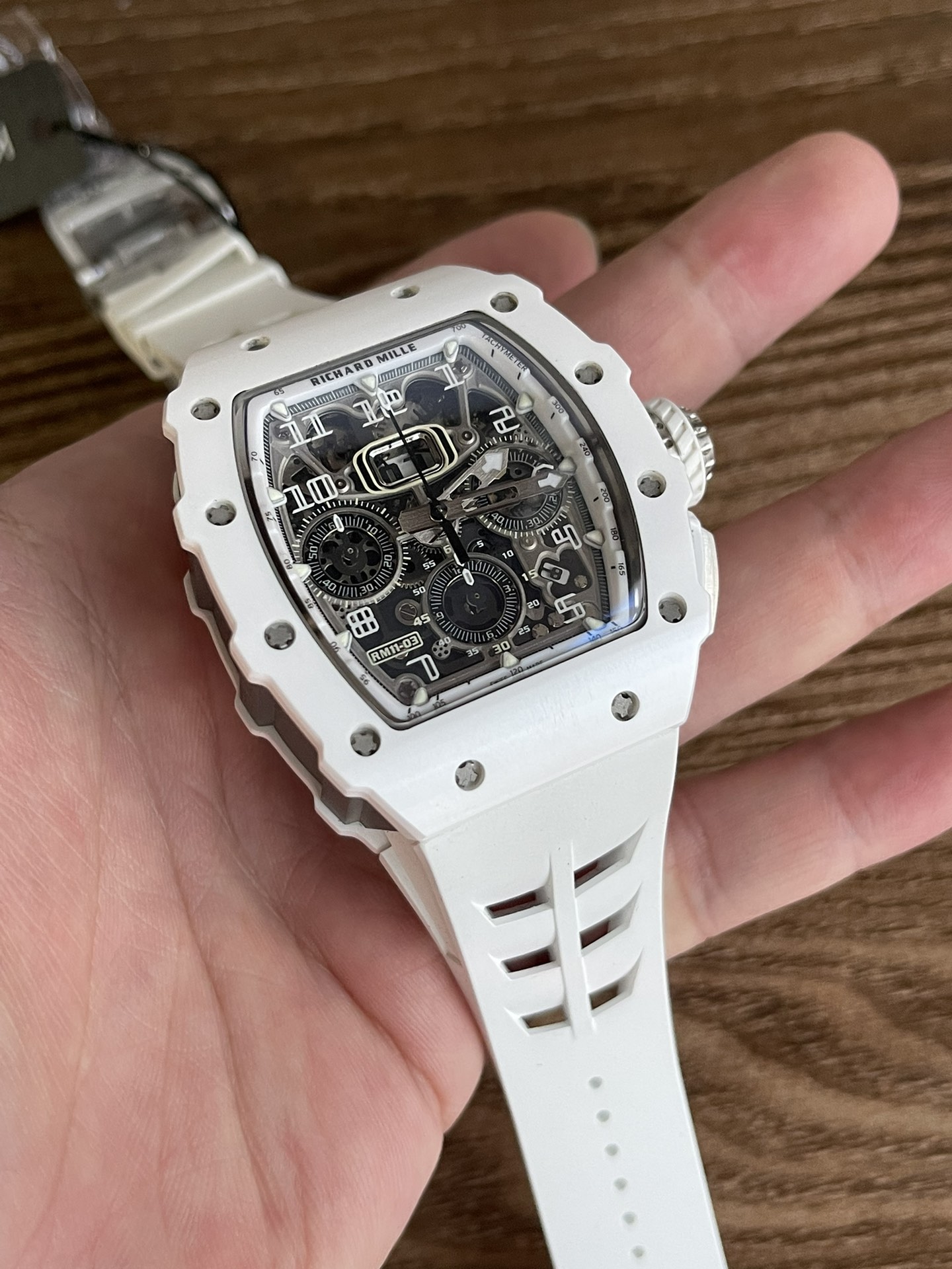 Richard Mille RM 11-03 Titanium Automatic Flyback Chronograph White
