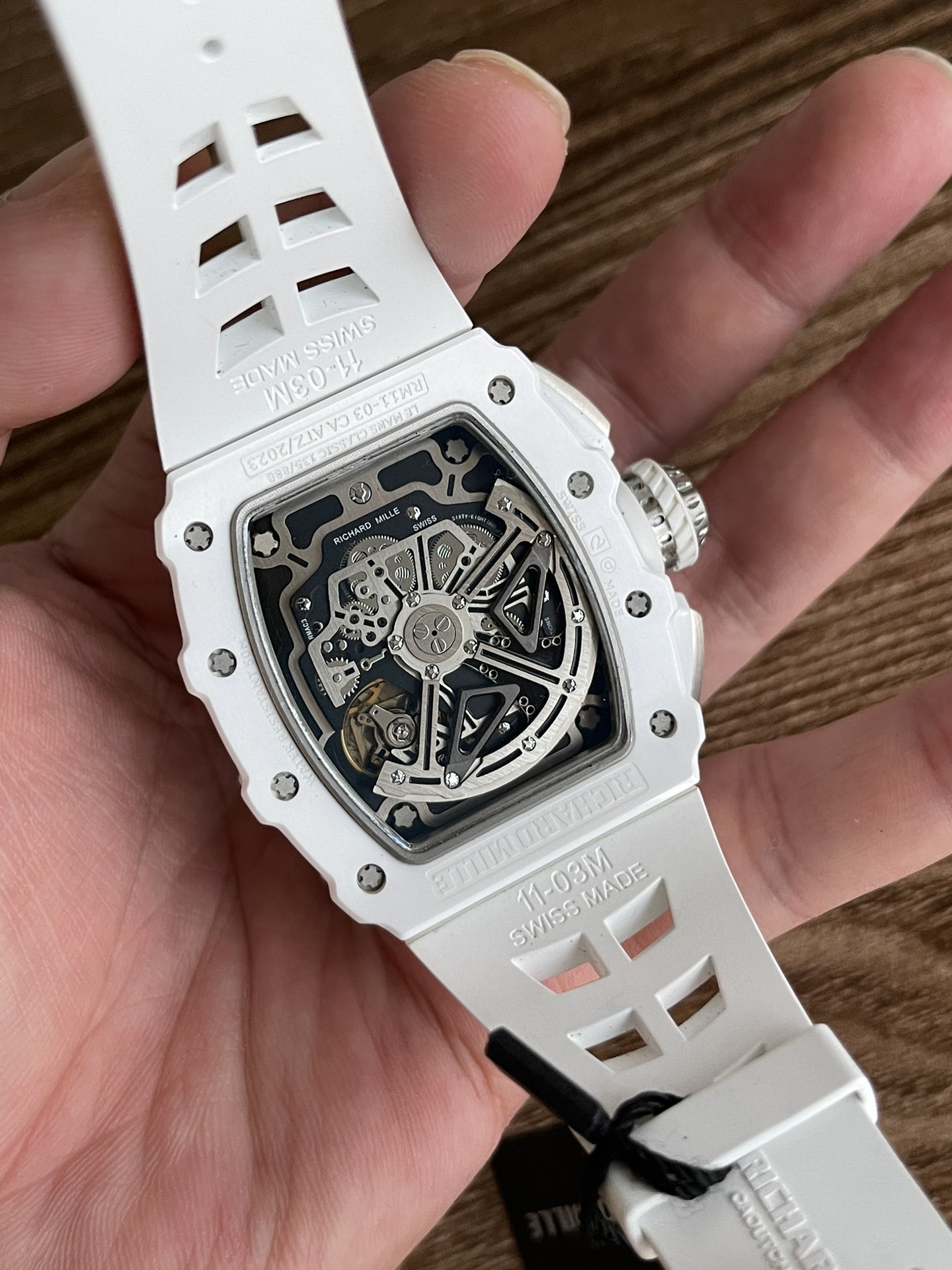 Richard Mille RM 11-03 Titanium Automatic Flyback Chronograph White