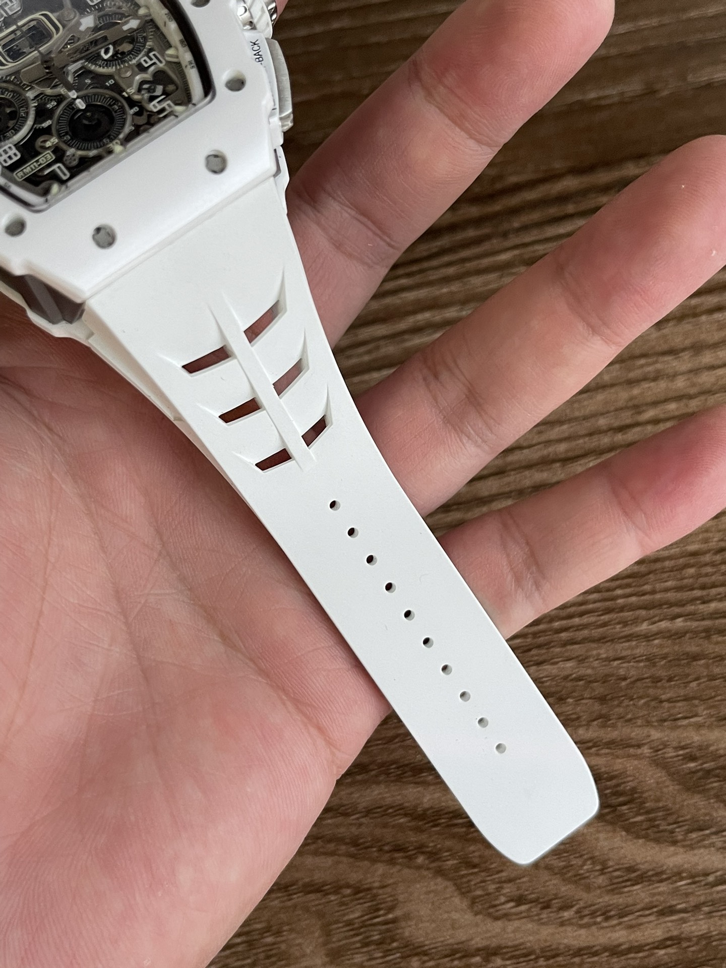 Richard Mille RM 11-03 Titanium Automatic Flyback Chronograph White