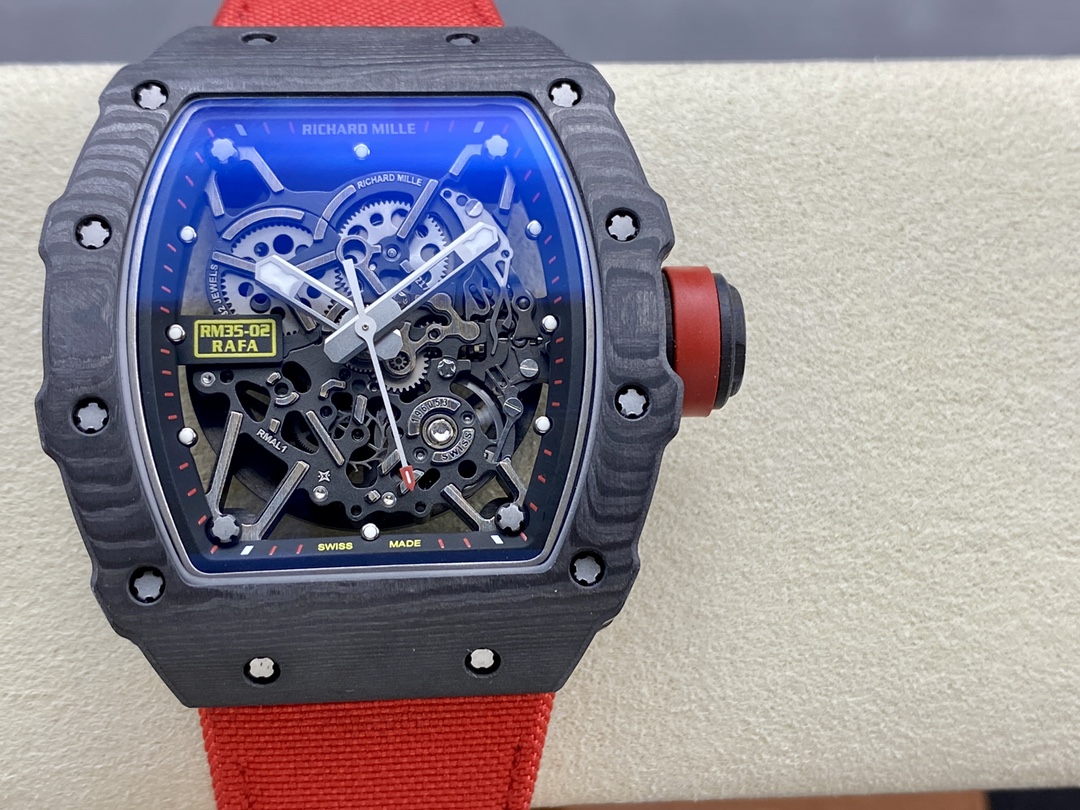 Richard Mille Black Carbon NTPT Automatic Rafael Nadal RM35-02