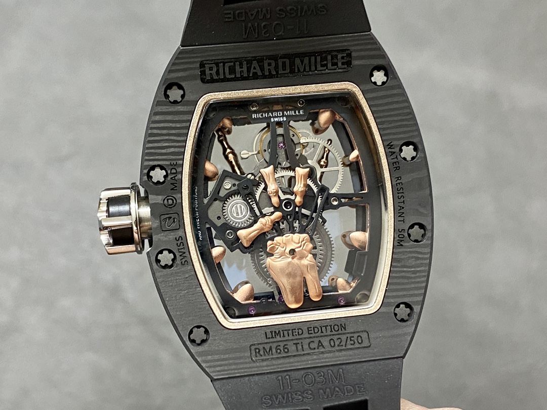 Richard Mille RM 66 Flying Tourbillon Limited Edition 18k Rose Gold