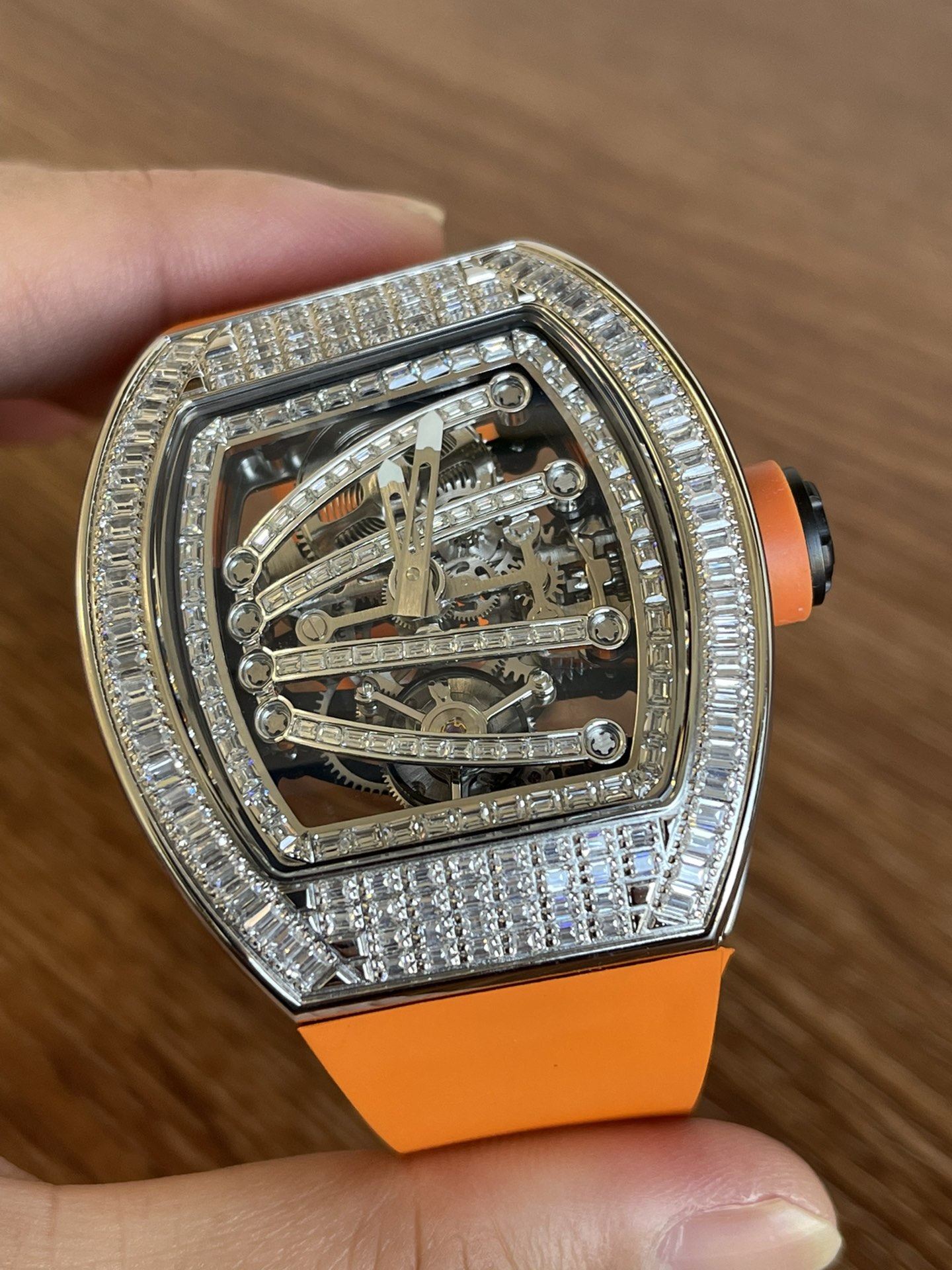 Richard Mille RM 59-01 Tourbillon Diamond Mens Watch