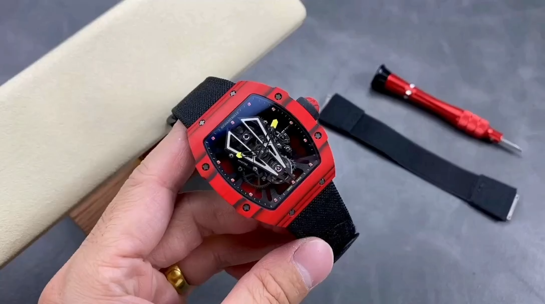 Richard Mille RM27-03 Tourbillon Rafael Nadal Red TPT Quartz Edition Red Carb