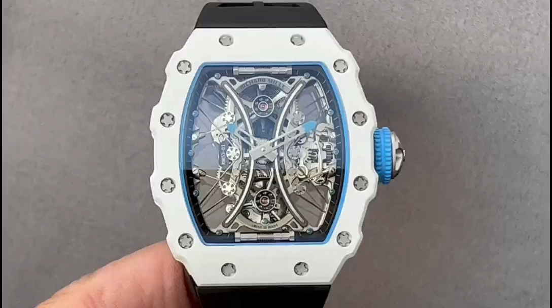 Richard Mille RM053-01 Pablo MacDonough Skeleton Dial Black Rubber Strap