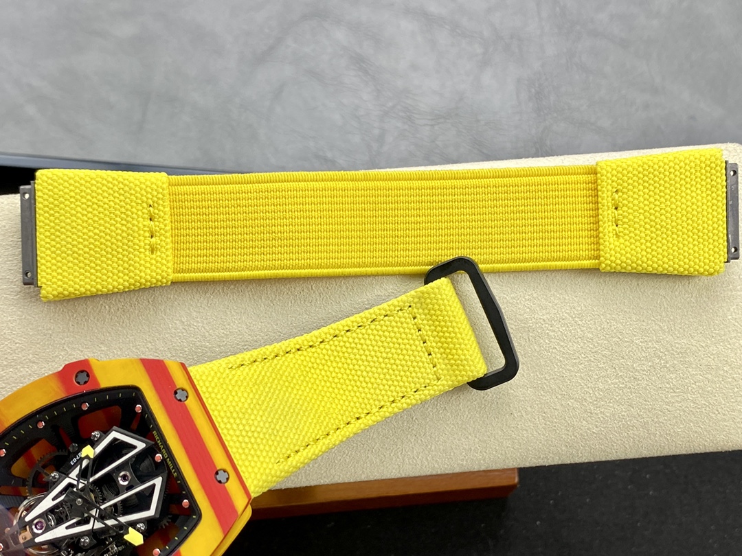 Richard Mille RM27-03 Tourbillon Rafael Nadal Yellow TPT Quartz Edition Yellow Carb