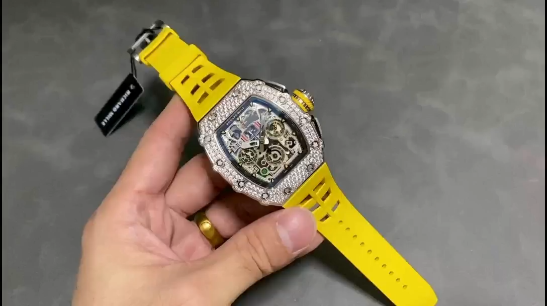 Richard Mille RM 011 03 Stainless Steel & 18K Gold Diamond Bezel