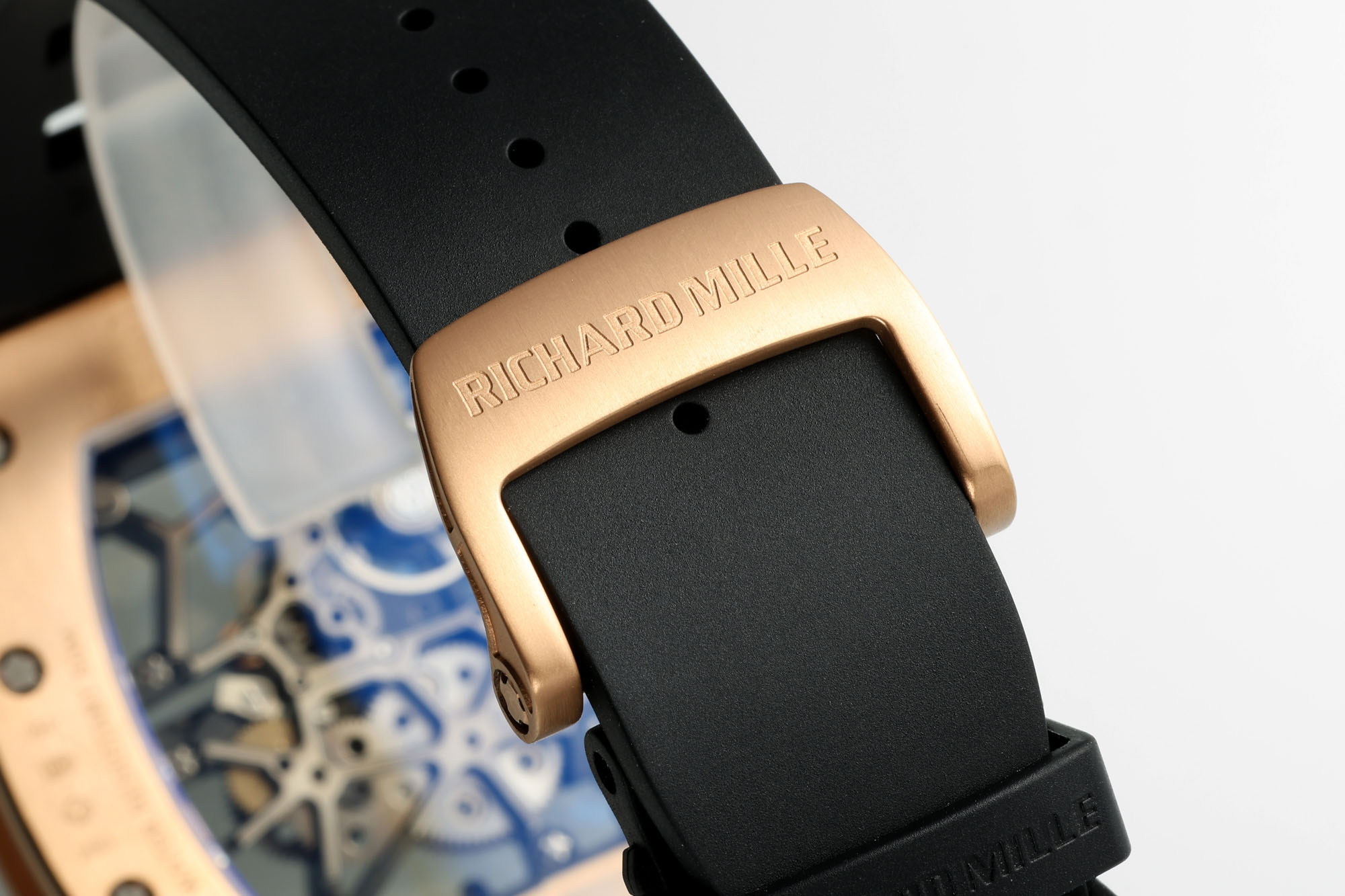 Richard Mille RM 035 Black Toro Nadal Rose Gold Replica Watch