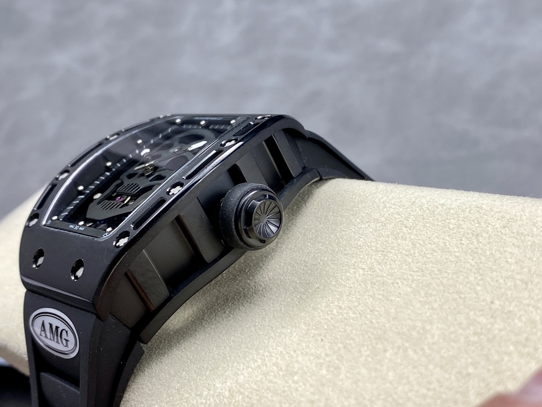 5 Colors Richard Mille Limited Edition RM52 Skull Titanium Tourbillon Openworked Dial